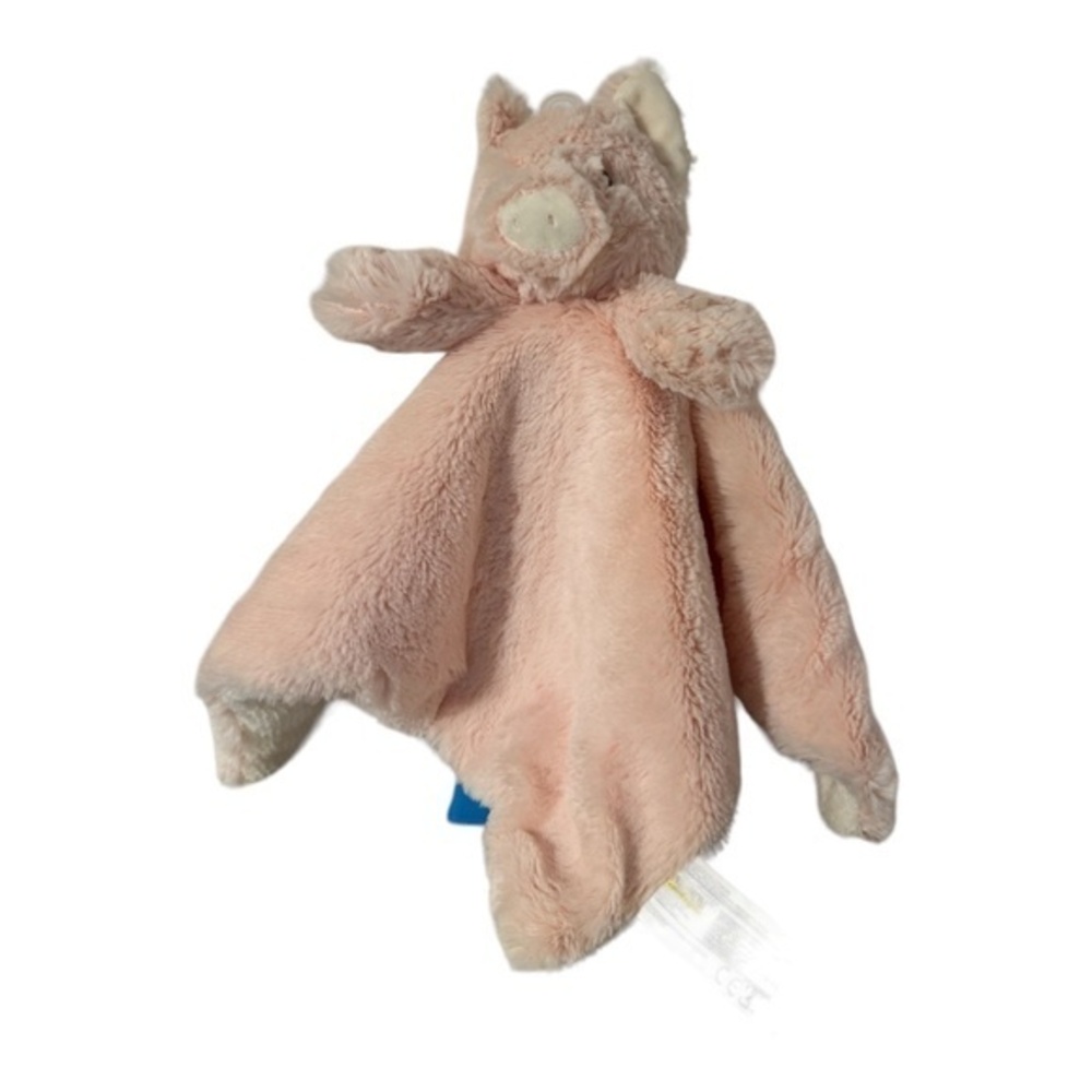 KellyToy Sherpa Pig Movie Security Blanket Infant Toy